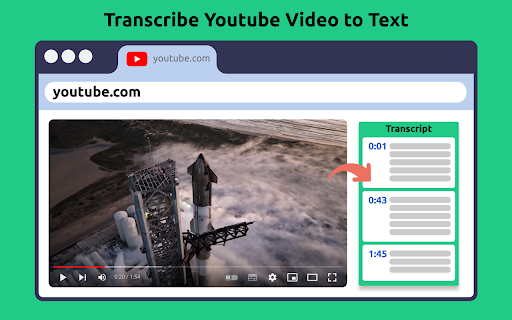 Transcribe YouTube Video