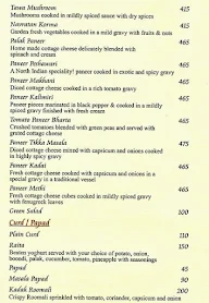 The Great Punjab menu 5