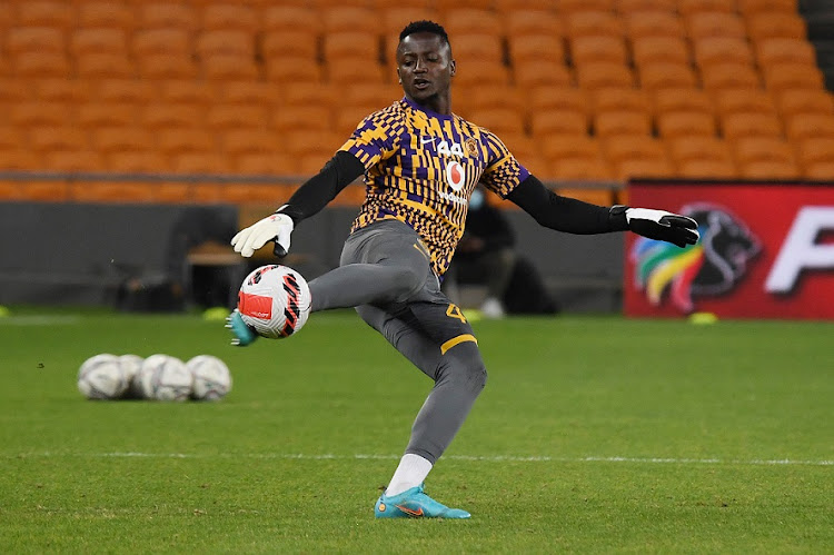 Kaizer Chiefs goalkeeper Bruce Bvuma.