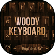 Woody texture Keyboard Theme  Icon