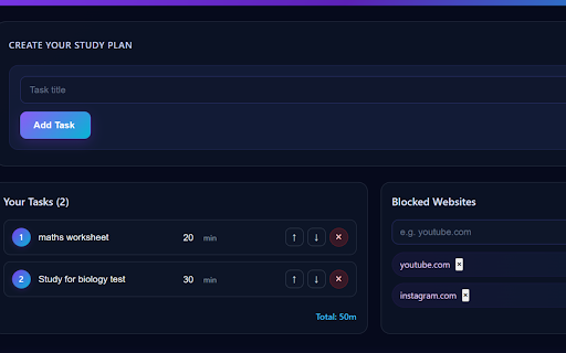 Procastus screenshot 2