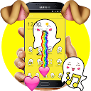 Download Cute Yellow Elfin Rainbow Theme Install Latest APK downloader