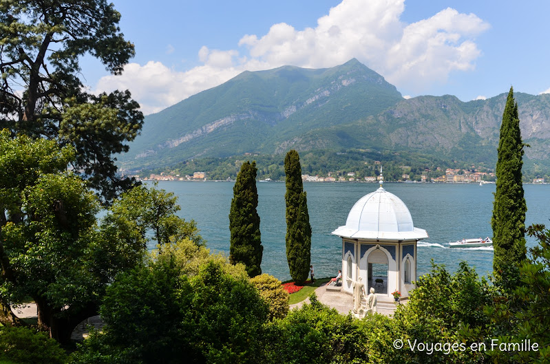 Lace de Côme, Bellagio, villa Melzi