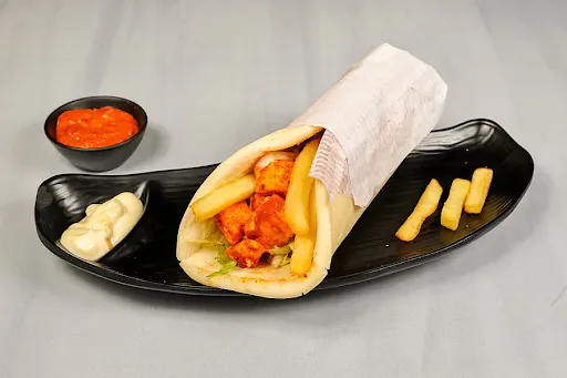 Peri Peri Paneer Shawarma