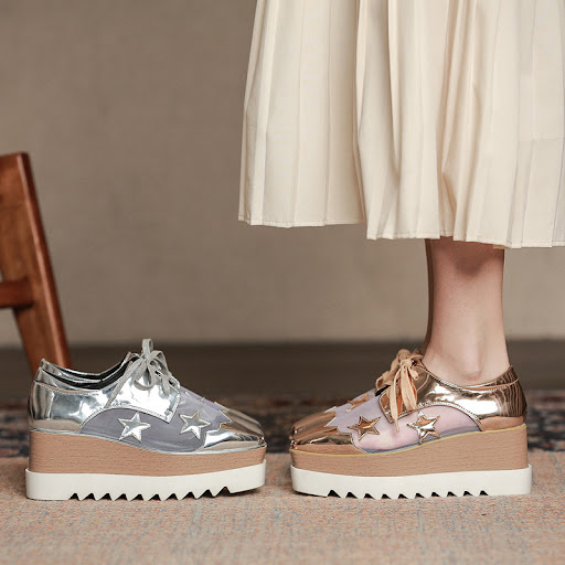 Title 2, Womens Breathable Mesh Platform Shoes Hollow W...