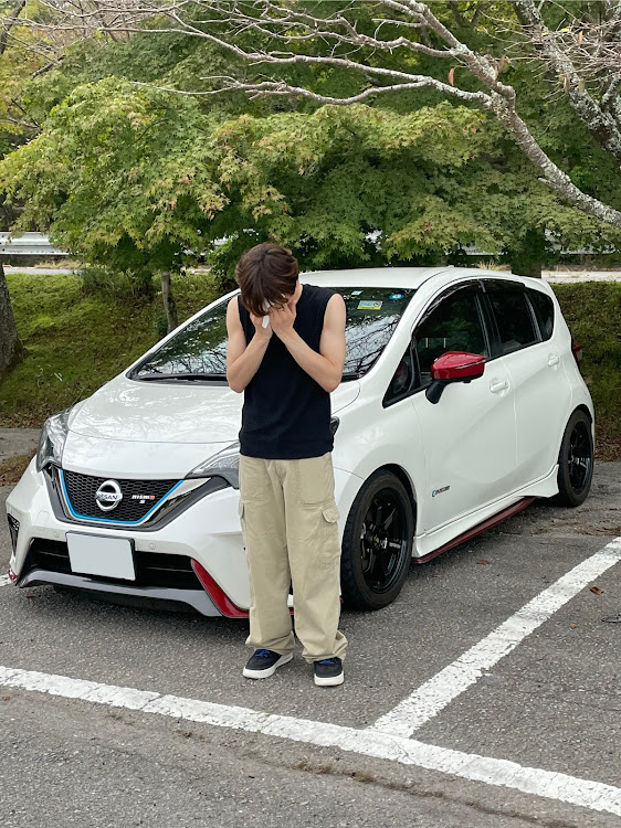 ノートのノートニスモ・ノートe-POWER NISMO S・本宮山スカイライン・TE37sonicに関するカスタム事例の投稿画像1枚目