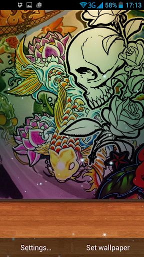 Tattoo Live Wallpaper