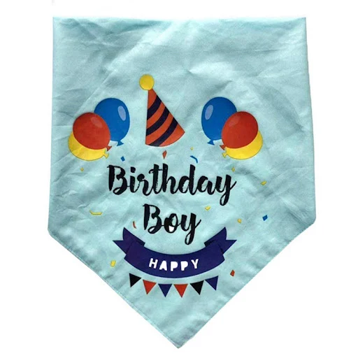 Dog Birthday Bandana Hat Pet Birthday Party Supplies Dog Bandana Boy Girl Puppy Birthday Hat Scarf for Small Medium Dog 