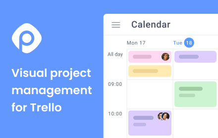 Planyway for Trello: Calendar, Timeline, Time Tracking and Reports small promo image