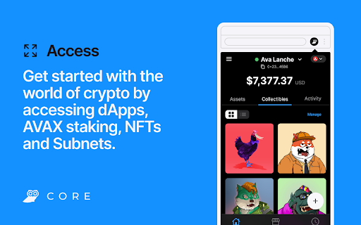 Core | Crypto Wallet & NFT Extension