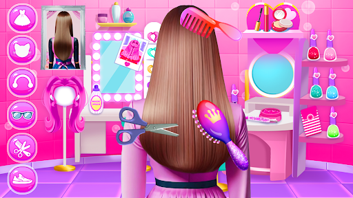 Screenshot Hair Salon and Dress Up Girl