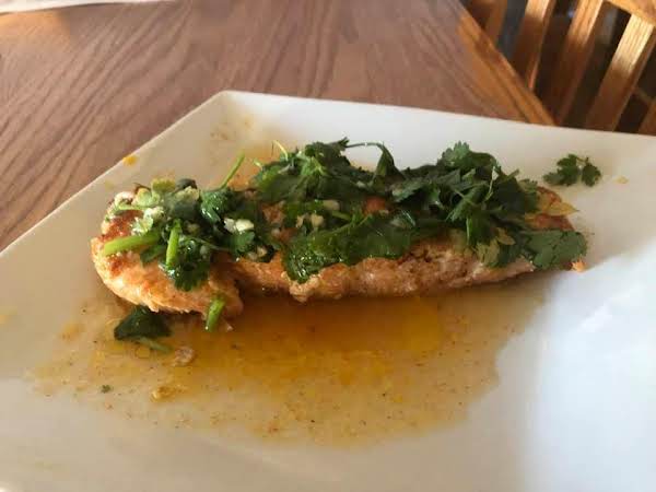 Salmon with Citrus Salsa Verde_image