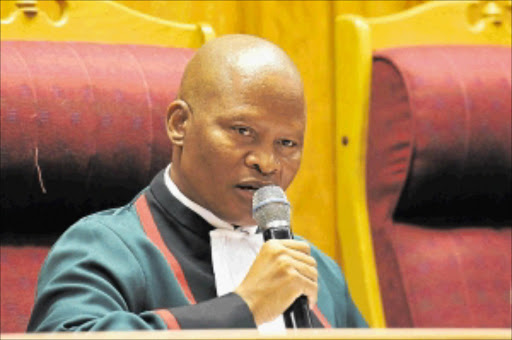 File photo: Chief Justice Mogoeng Mogoeng.