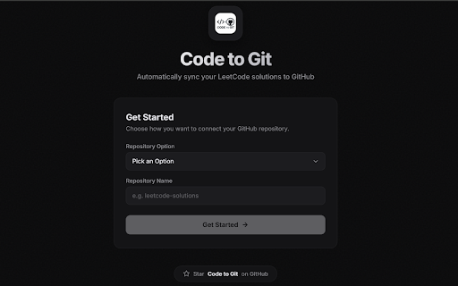 Code to Git screenshot 3