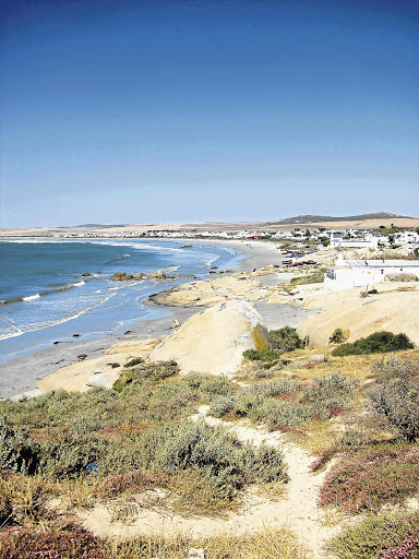 ON THE BEACH: Fynbos and fine sand make the West Coast village of Paternoster a relaxed weekend getaway