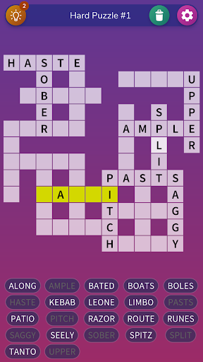 Screenshot Fill-in Crosswords Unlimited