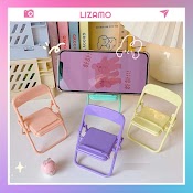 Giá Đỡ Điện Thoại Để Bàn Hình Chiếc Ghế Gấp Gọn Mini Cute Dễ Thương Lizamo Gd140