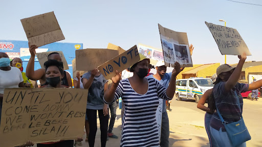 Grievances raised by residents include a lack of services in the area. Picture: AMANDA KHOZA