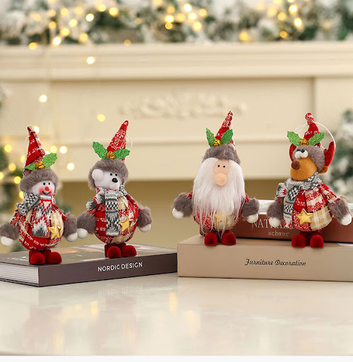 Title 5, Christmas Small Pendant Decorative Foam Fabric ...