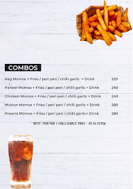 90's Momos menu 2