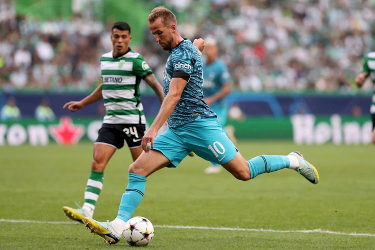 Harry Kane in action against Sporting during a past Champions League match