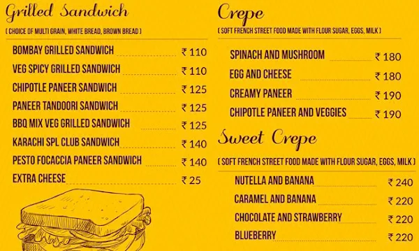 Karachi Bakery menu 