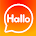 Hallo - Video chatting icon