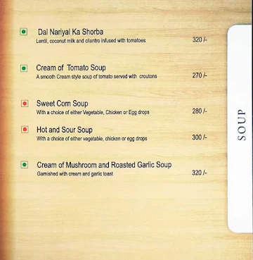 Suryavanshi Restaurant menu 