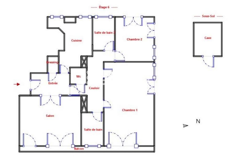 Vente appartement 4 pièces 112 m² à Le Pecq (78230), 535 000 €