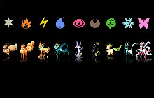 Eeveelutions Pokemon Wallpapers Theme New Tab small promo image