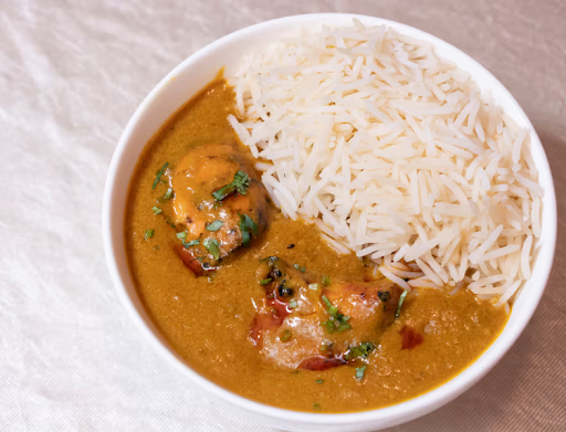 Butter Chicken Rice Bowl