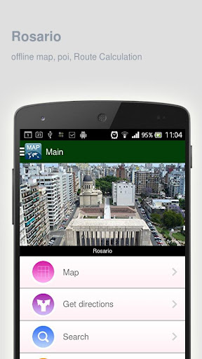 Rosario Map offline