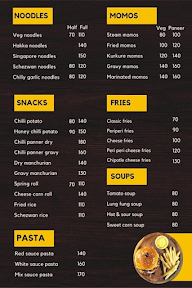 Street House Cafe menu 1