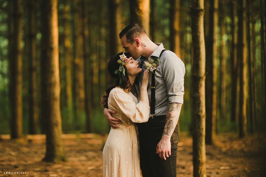 Fotografo di matrimoni Addison Jones (addisonjones). Foto del 8 settembre 2019