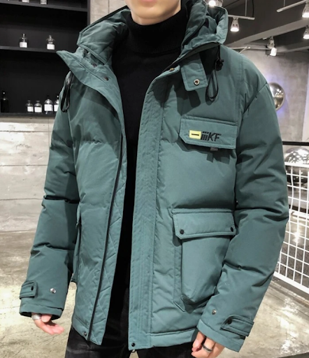 Title 2, Mens down jacket, lightweight and warm for col...