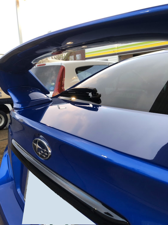 WRX S4のWRブルー・s4・スバル・洗車・ダイヤモンドキーパーに関するカスタム事例の投稿画像5枚目