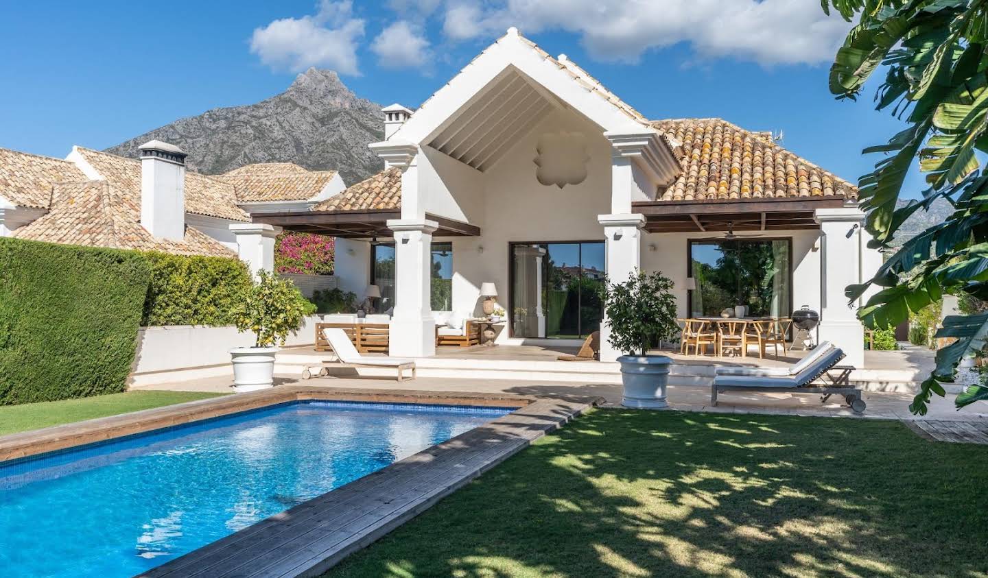 Villa avec piscine et terrasse Marbella