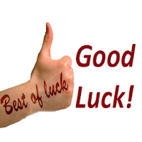 Best of Luck Wishes Greetings All the Best