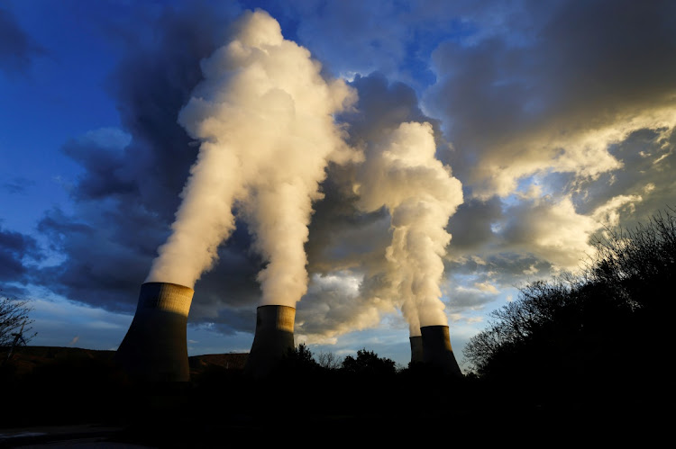 Steam rises from cooling towers of the Electricite de France nuclear power station in Cruas, France. Picture: ERIC GAILLARD/REUTERS