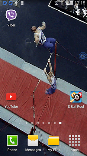 Gymnastics Live Wallpaper.