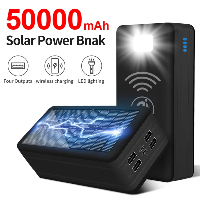 Large Capacity Portable Wireless Charging Power Supply Charge your devices wirelessly on the go, with extra battery life