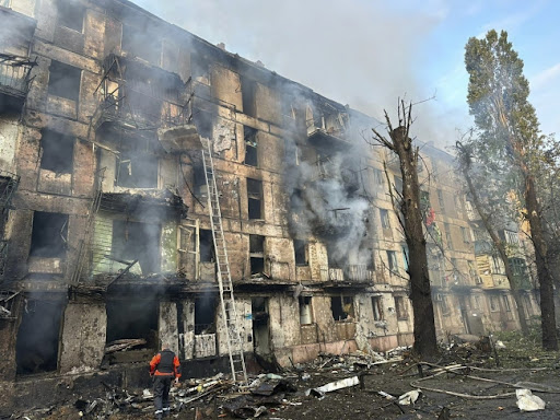 Zelenski osudio napad na njegovo rodno mesto Krivi Rog