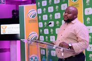 Eddie Khoza of CSA during the CSA Women's Super League launch at Tuks Cricket Club on September 5 2019 in Pretoria. 