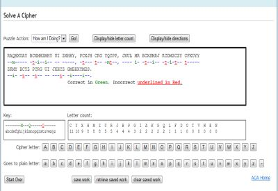 Solve a Cipher!