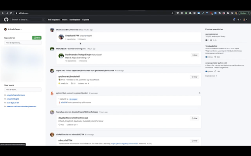 Github Tracker