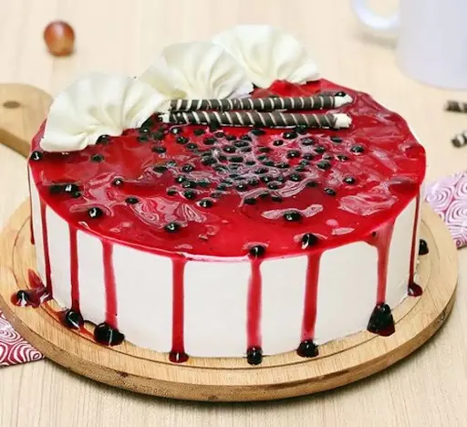 Vanilla Blueberry Cake