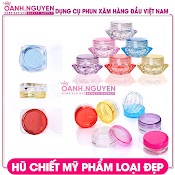 Hũ Chiết 3G, 5G (Loại Đẹp)/ Chiết Kem, Dưỡng, Mỹ Phẩm