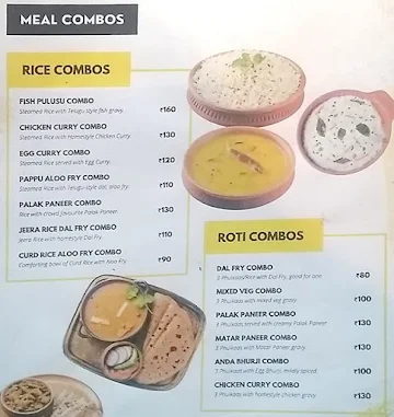 Combosthalam By Phulkaas menu 