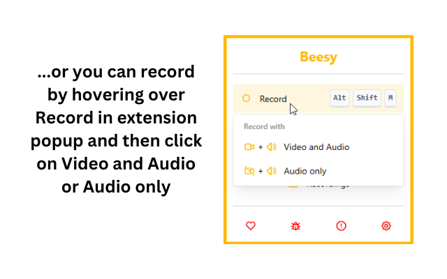 Beesy: Record Google Meets Preview image 4