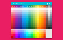 Material Design Color Palette - Click to Copy small promo image